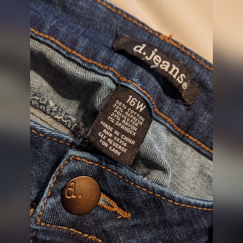 d.jeans dark blue